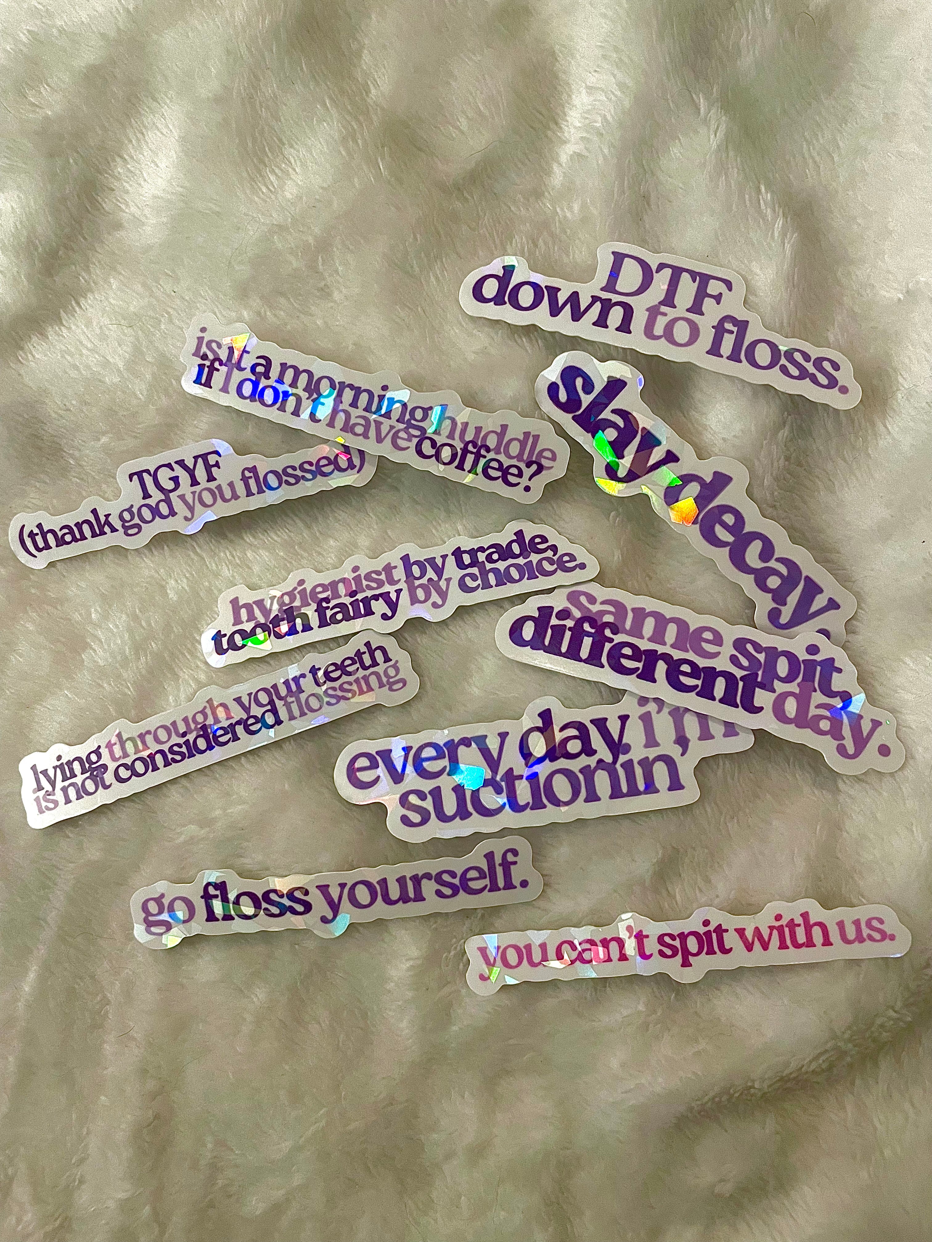 Dental Sticker 10-pack