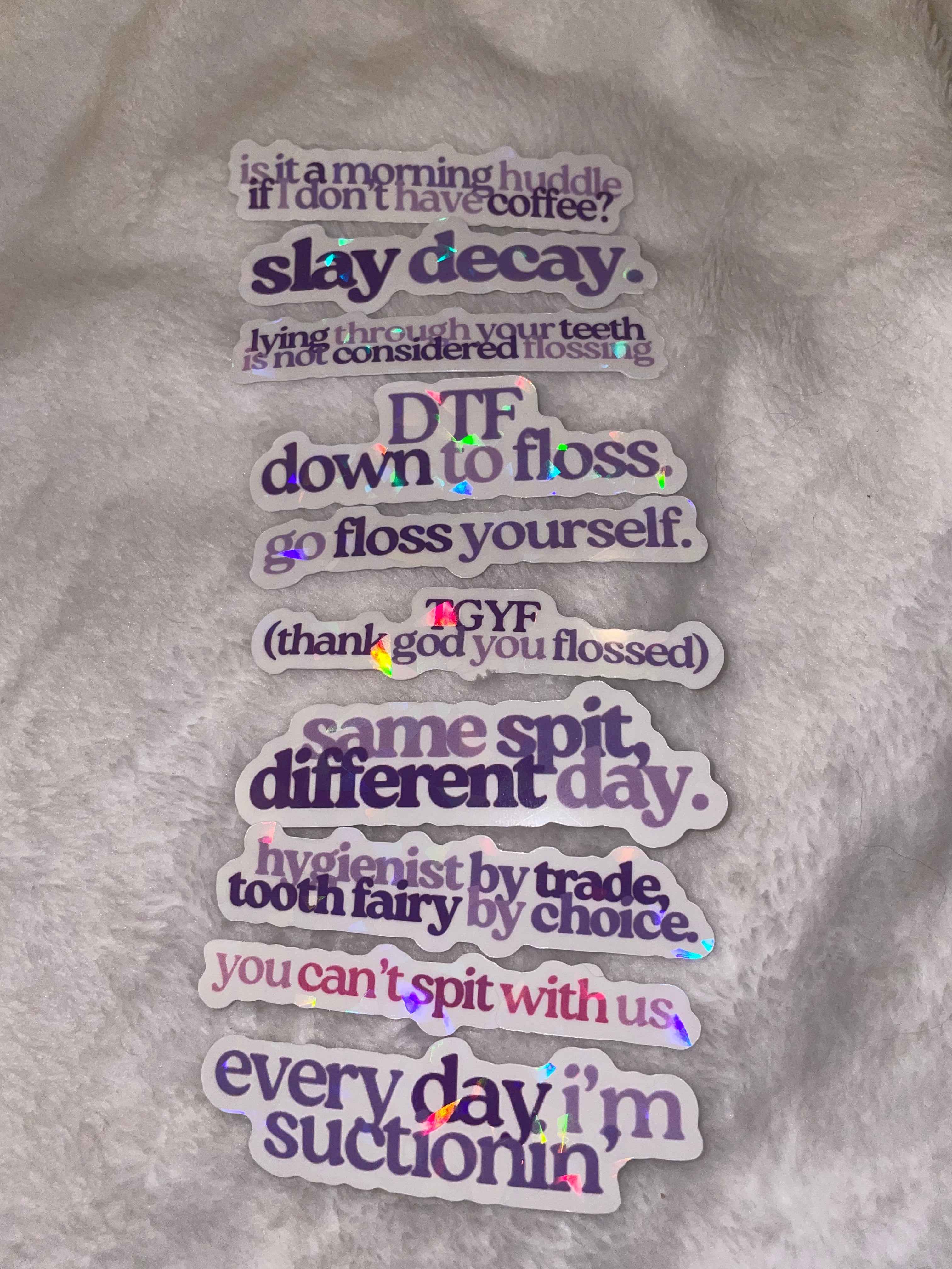 Dental Sticker 10-pack